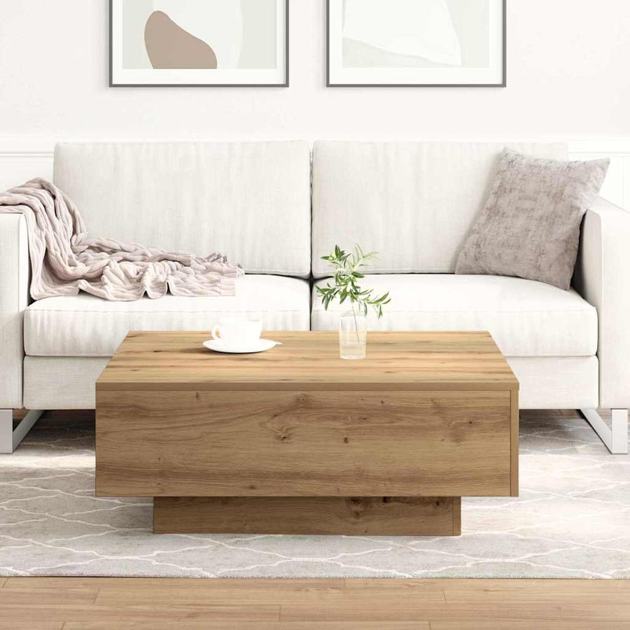 Salontafel Artisan Eiken 80 x 80 x 31 cm