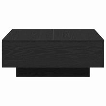 Salontafel Zwart Eiken 80 x 80 x 31 cm