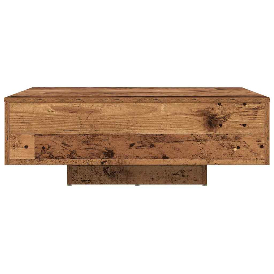 Salontafel Oudhout 85 x 55 x 31 cm Bewerkt hout
