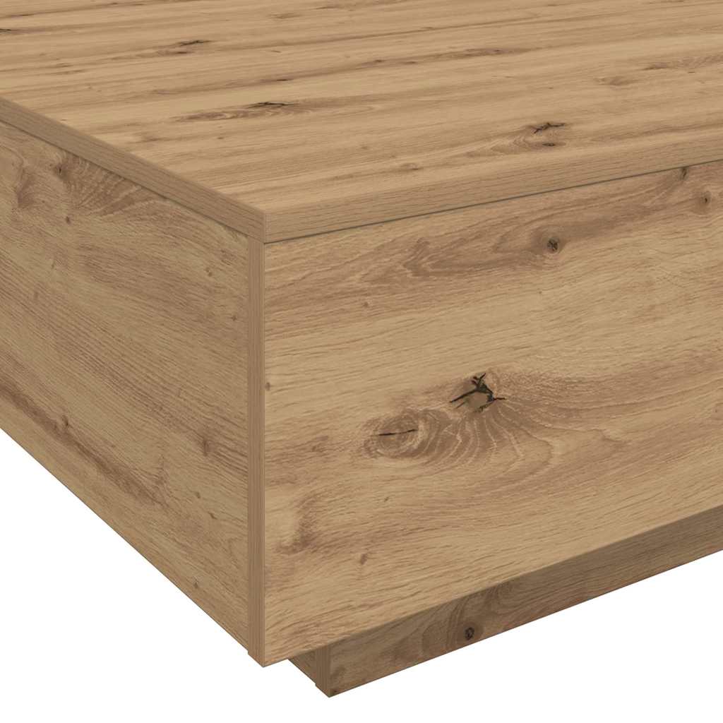 Salontafel Artisan Eiken 85 x 55 x 31 cm Bewerkt hout