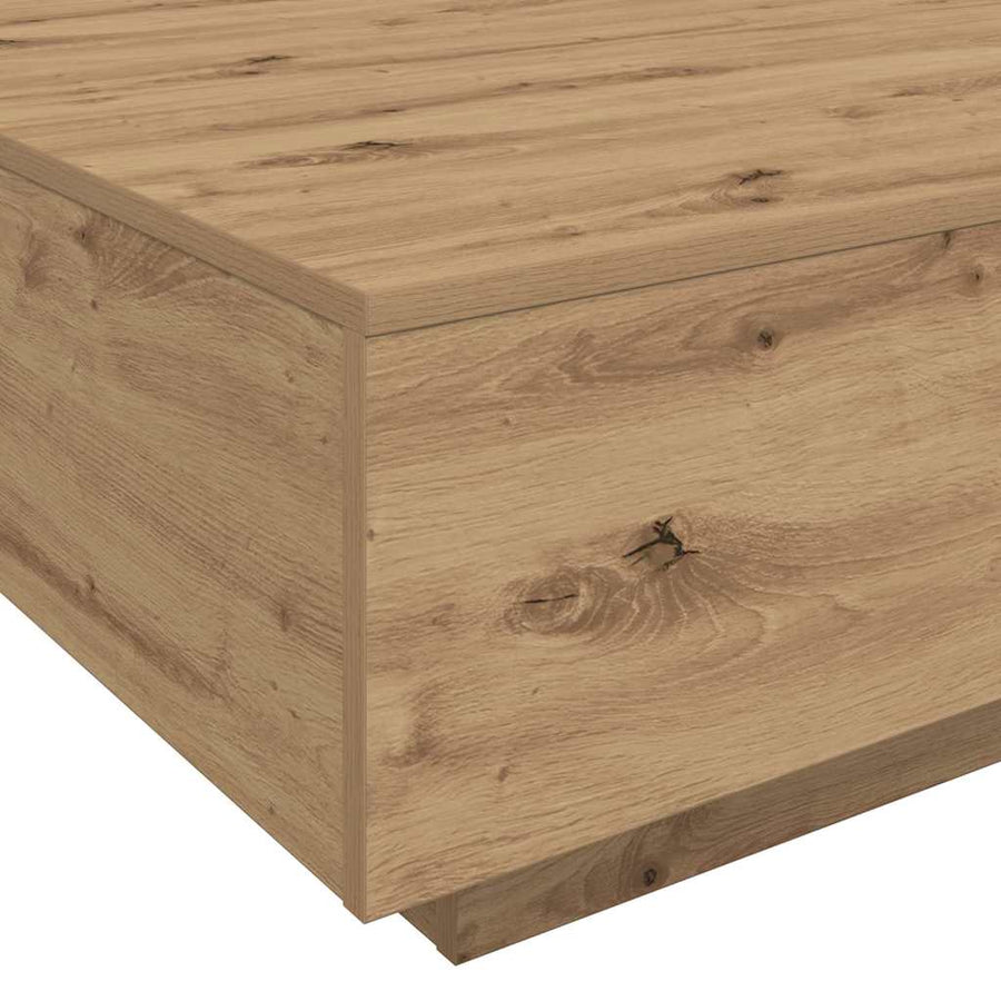 Salontafel Artisan Eiken 85 x 55 x 31 cm Bewerkt hout
