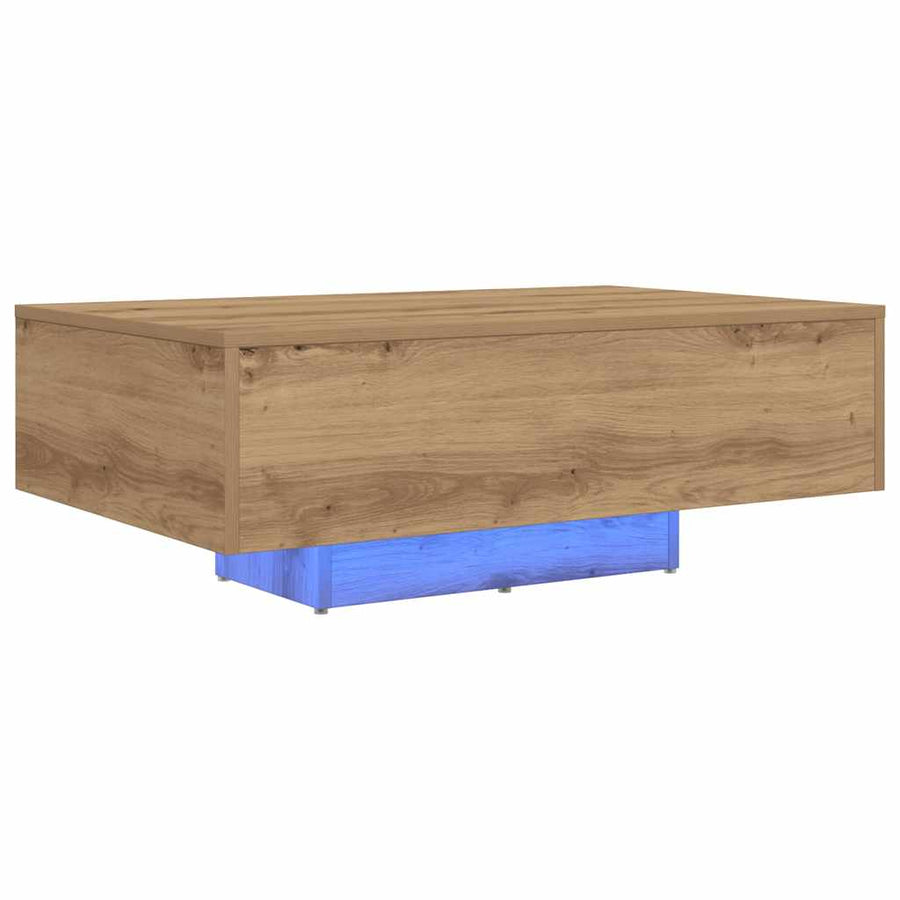 Salontafel Artisan Eiken 85 x 55 x 31 cm Bewerkt hout