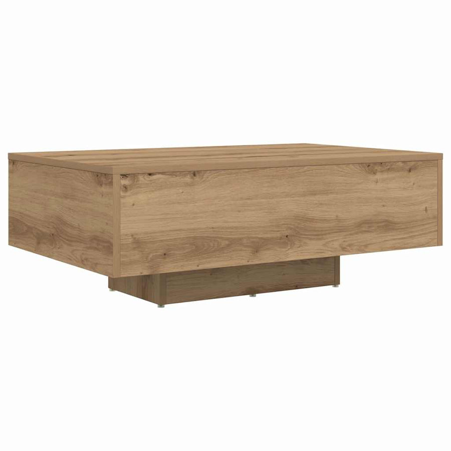 Salontafel Artisan Eiken 85 x 55 x 31 cm Bewerkt hout