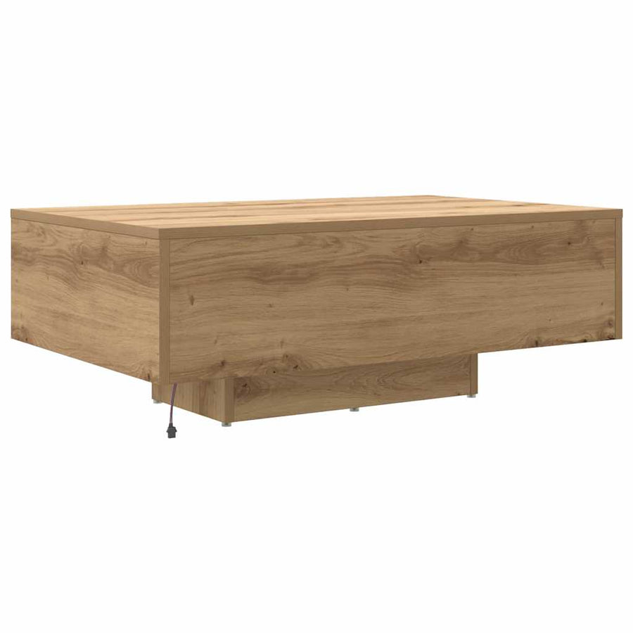 Salontafel Artisan Eiken 85 x 55 x 31 cm Bewerkt hout