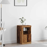 Dressoir 41x37x67 cm oudhout bewerkt hout