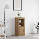 LED Sideboard Artisan Oak 41 x 37 x 100 cm Engineered Wood