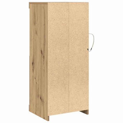 LED Sideboard Artisan Eiken 41 x 37 x 100 cm Bewerkt hout