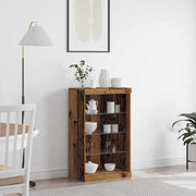 Dressoir 60,5x37x100 cm bewerkt hout oudhout