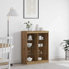 LED Sideboard Artisan Oak 41 x 37 x 100 cm Engineered Wood