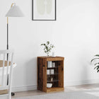 LED Sideboard Reclaimed Wood 41 x 37 x 67 cm Engineered Wood