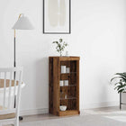LED Sideboard Reclaimed Wood 41 x 37 x 100 cm Engineered Wood