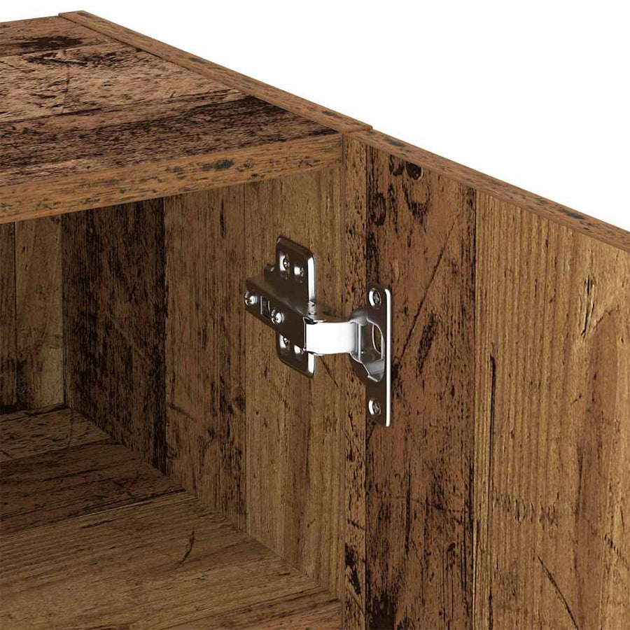Tv-meubelset Oudhout 40,5 x 30 x 102 cm Bewerkt hout