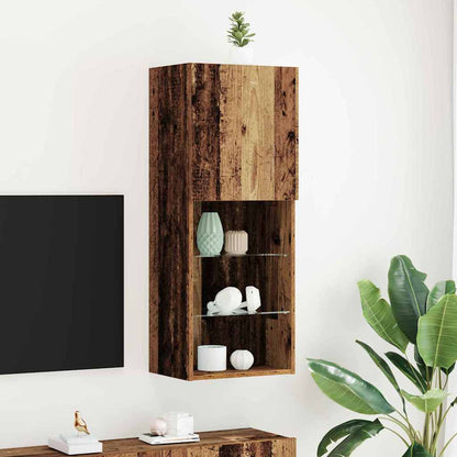 Tv-meubelset Oudhout 40,5 x 30 x 102 cm Bewerkt hout