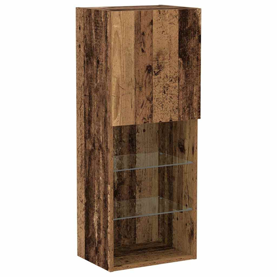 Tv-meubelset Oudhout 40,5 x 30 x 102 cm Bewerkt hout