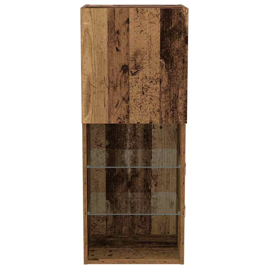 Tv-meubelset Oudhout 40,5 x 30 x 102 cm Bewerkt hout