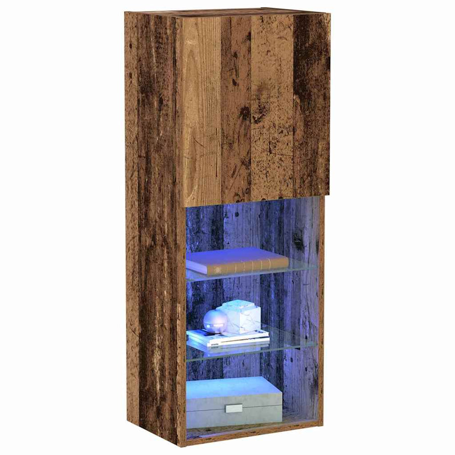 Tv-meubelset Oudhout 40,5 x 30 x 102 cm Bewerkt hout
