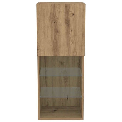 Tv-meubelset Artisan Eiken 40,5 x 30 x 102 cm Bewerkt hout