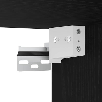 Tv-meubelset Zwart 40 x 30 x 60,5 cm Bewerkt hout