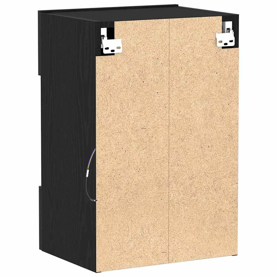Tv-meubelset Zwart 40 x 30 x 60,5 cm Bewerkt hout