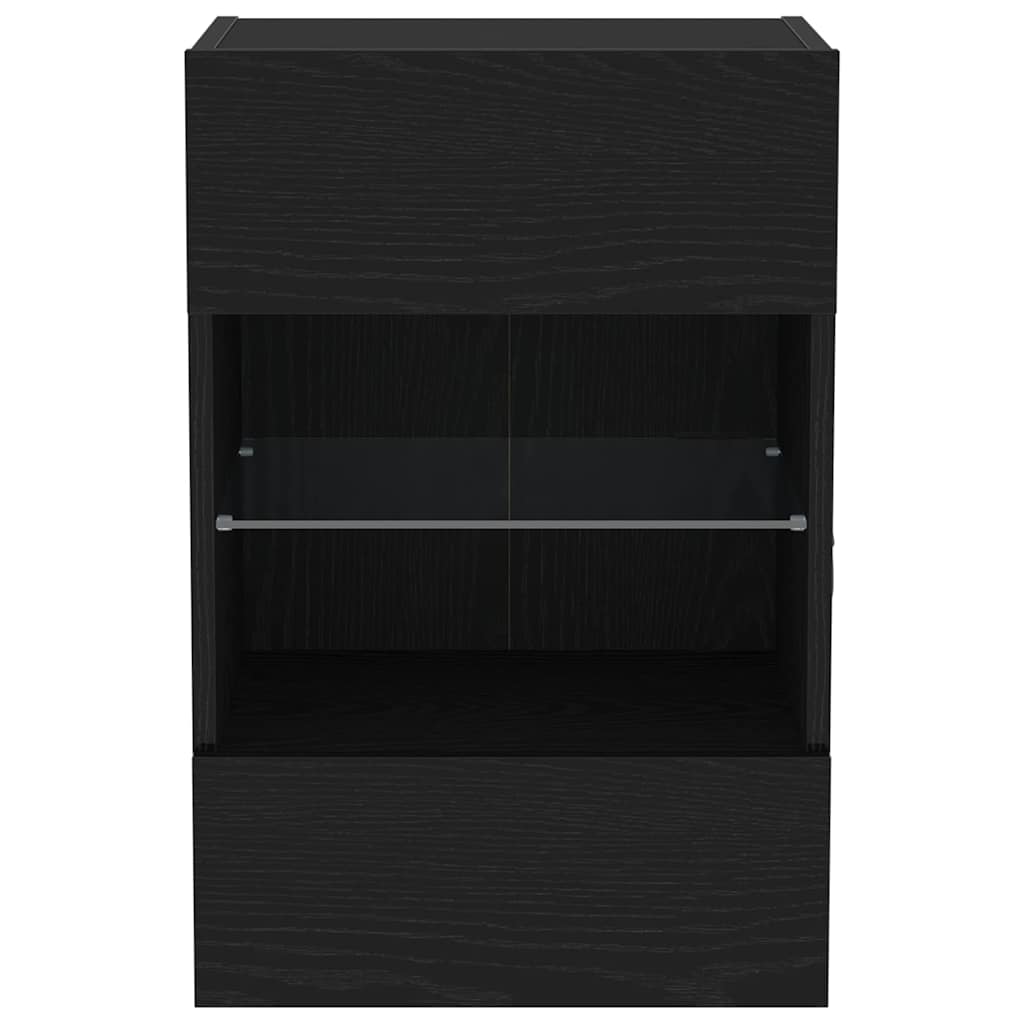 Tv-meubelset Zwart 40 x 30 x 60,5 cm Bewerkt hout