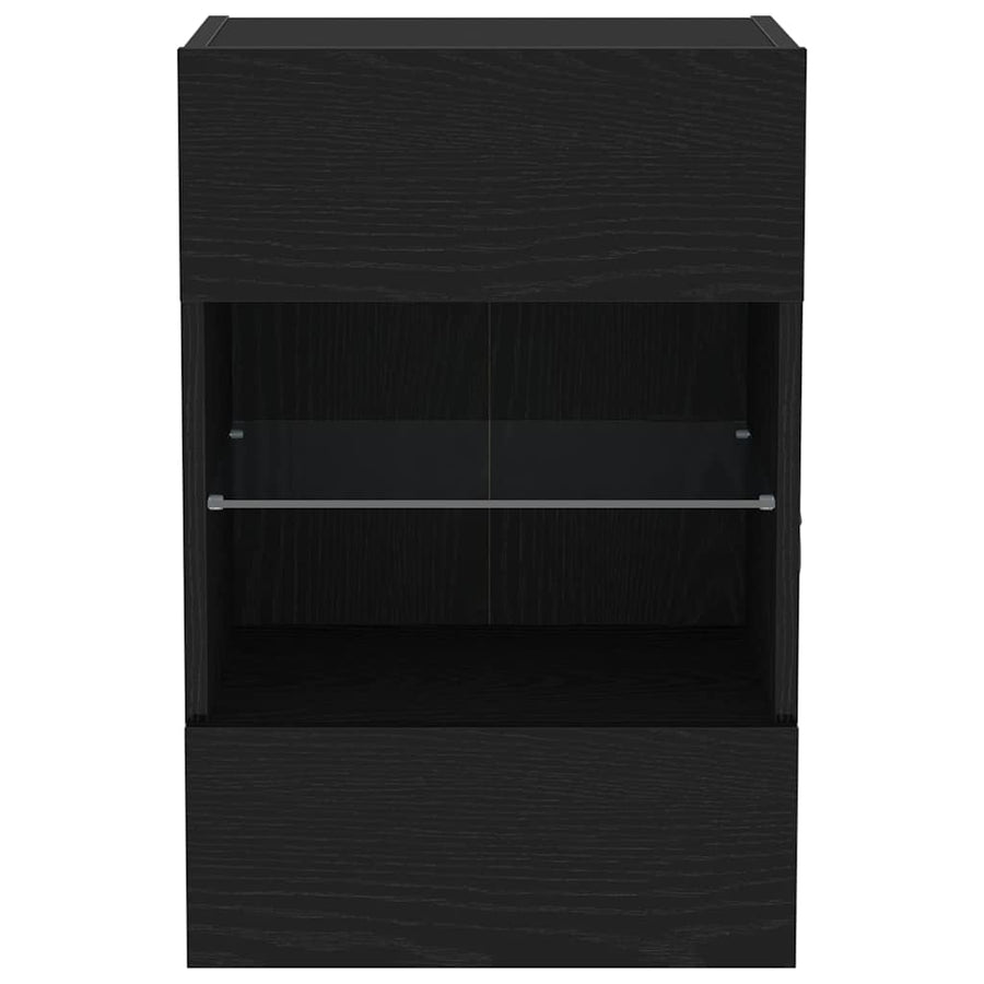 Tv-meubelset Zwart 40 x 30 x 60,5 cm Bewerkt hout