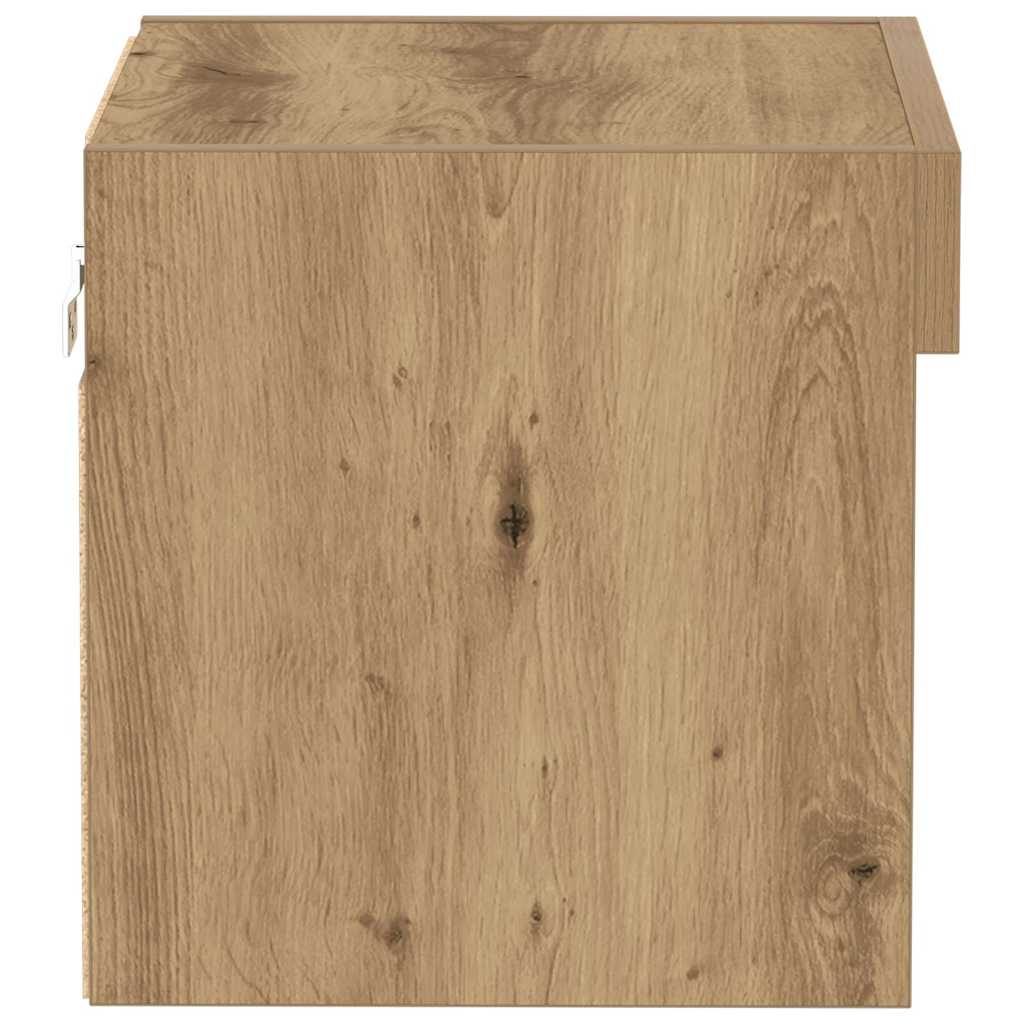 Tv-meubelset 2 pcs Artisan Eiken 40 x 30 x 30 cm Bewerkt hout