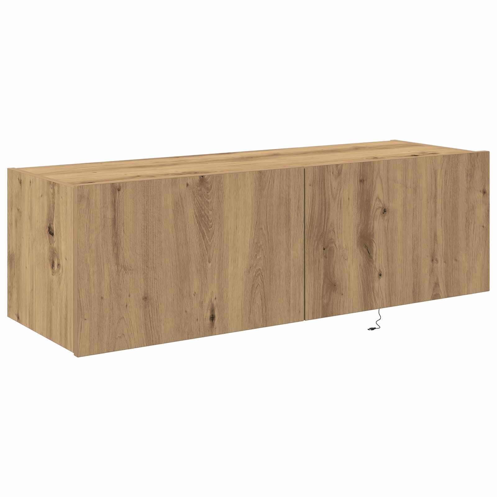 TV Wandkast Artisan Eiken 100 x 35 x 31 cm Bewerkt hout