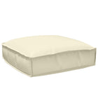 Kussen 50x50x12 cm Oxford stof crème
