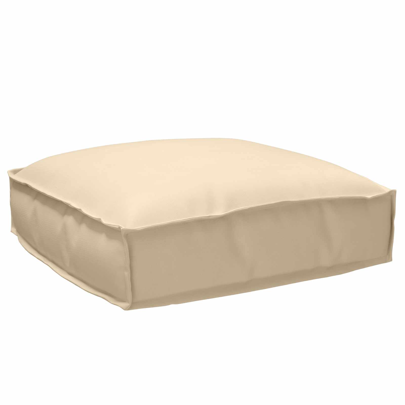 Kussen Beige 50 x 50 x 12 cm Oxford Stof