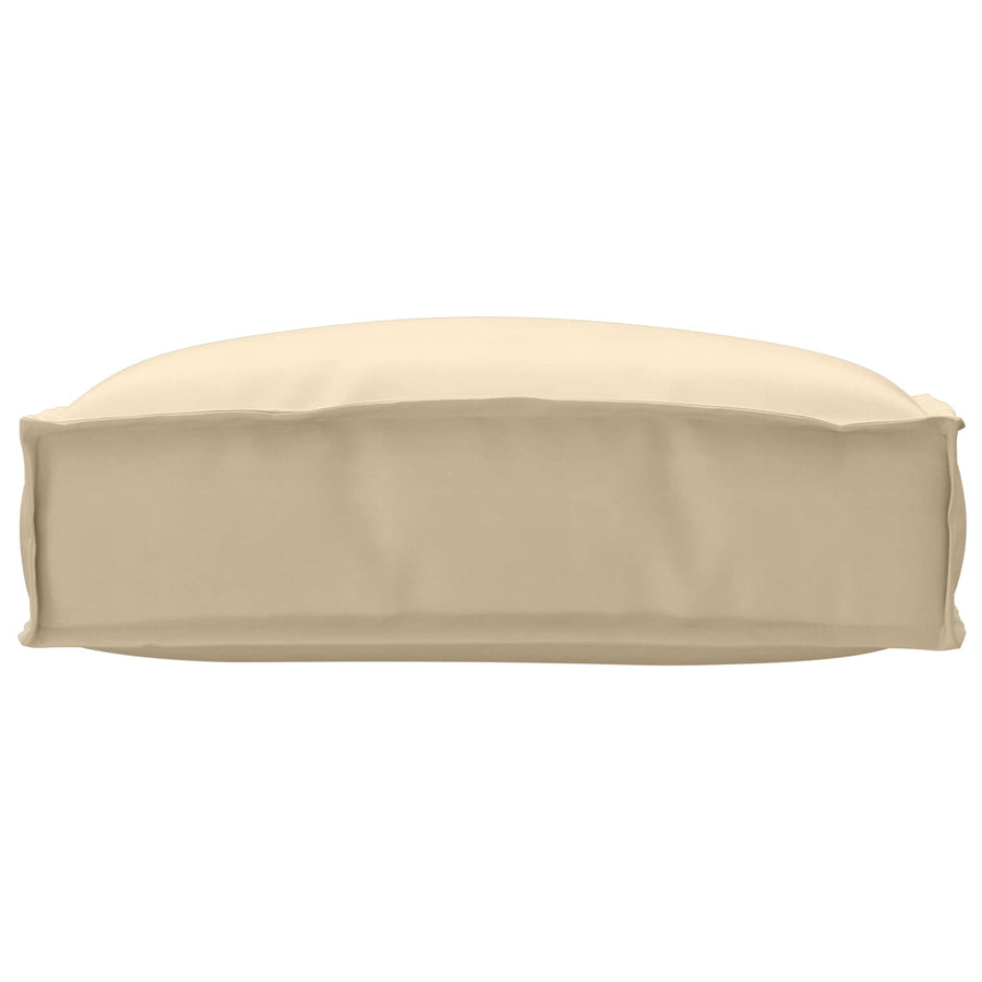 Kussen Beige 50 x 50 x 12 cm Oxford Stof