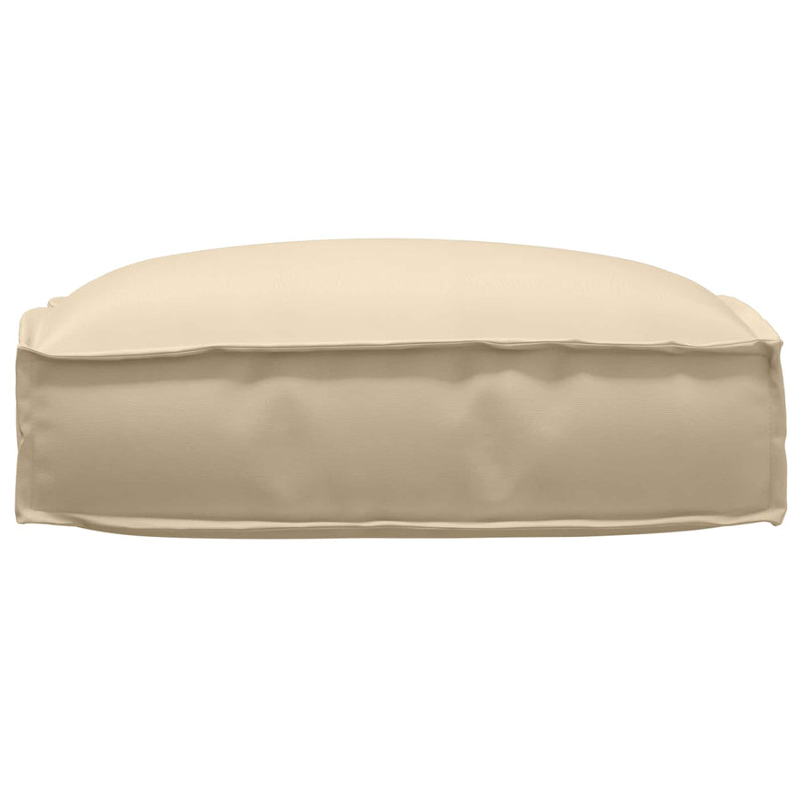 Kussen Beige 50 x 50 x 12 cm Oxford Stof