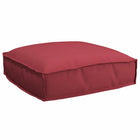 Stoelkussen 50x50x12 cm Oxford stof wijnrood
