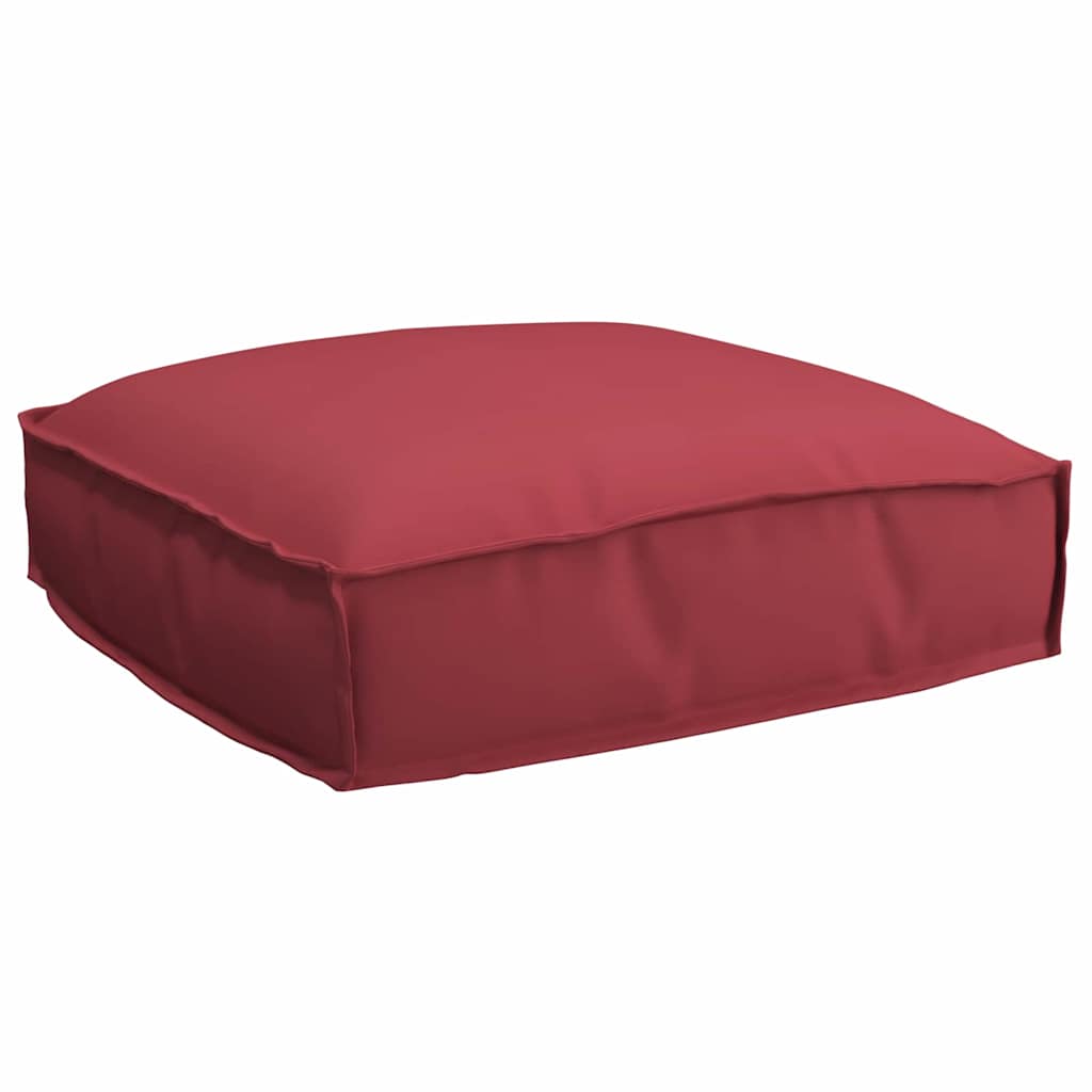 Kussen 50 X 50 X 12 Cm Oxford Stof Wijnrood