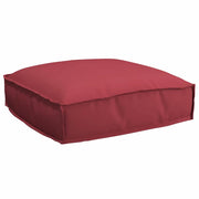 Stoelkussen 50x50x12 cm Oxford stof wijnrood