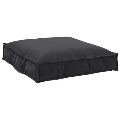 Palletkussen Voor Zitting 70 X 70 X 12 Cm Oxford Stof Zwart