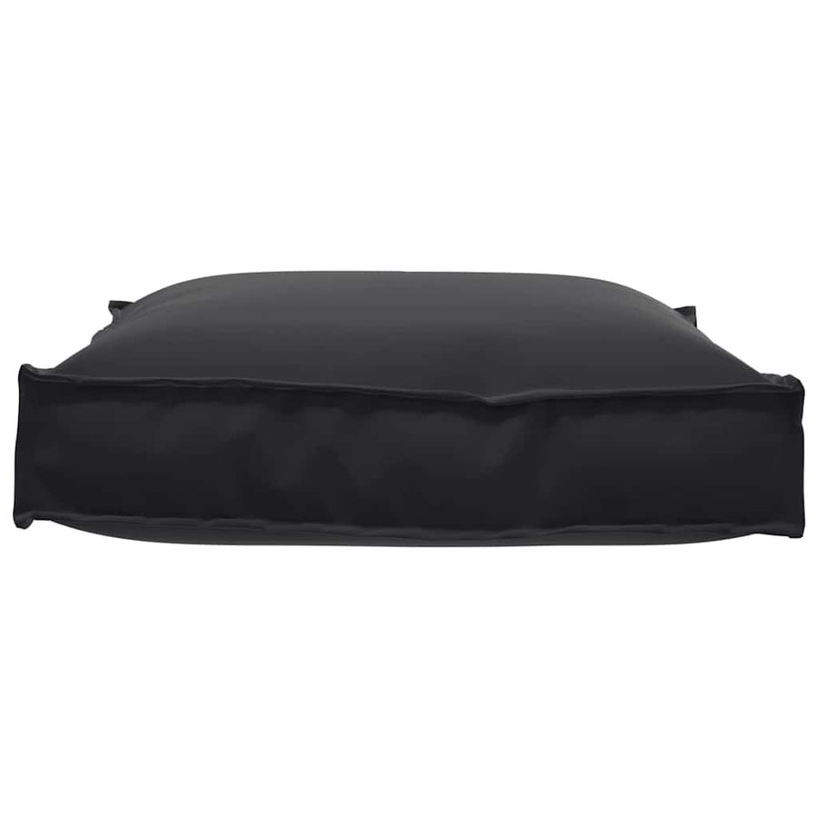 Palletkussen Voor Zitting 70 X 70 X 12 Cm Oxford Stof Zwart