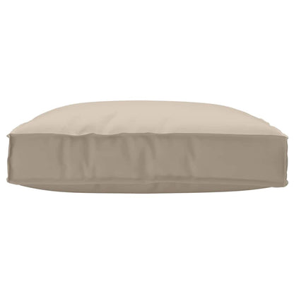 Kussen Taupe 80 x 80 x 12 cm Oxford Stof