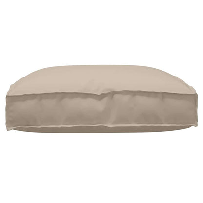 Kussen Taupe 80 x 80 x 12 cm Oxford Stof