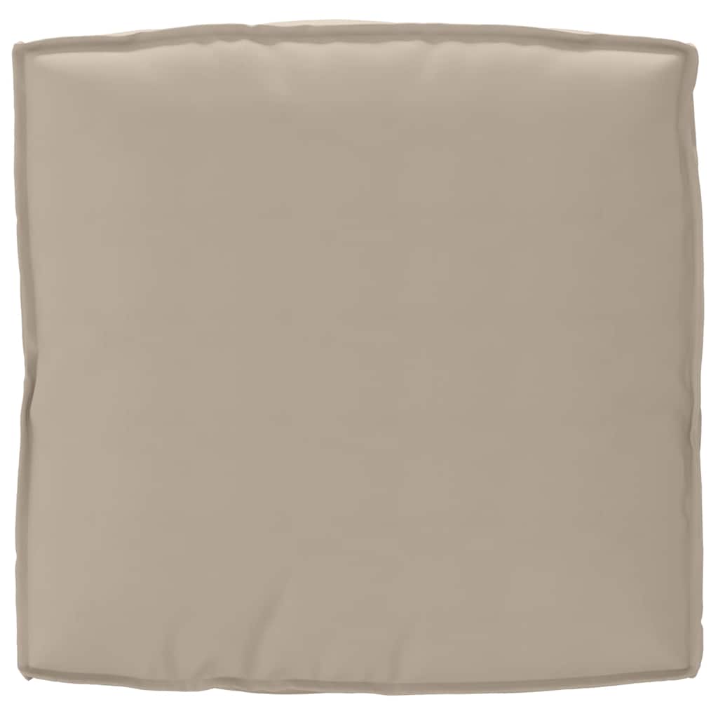Kussen Taupe 80 x 80 x 12 cm Oxford Stof