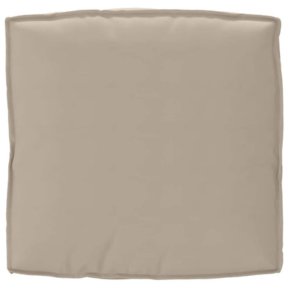 Kussen Taupe 80 x 80 x 12 cm Oxford Stof