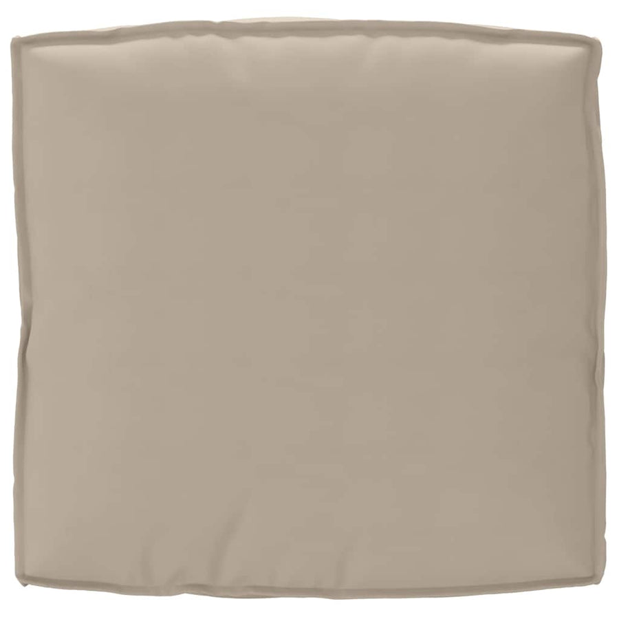 Kussen Taupe 80 x 80 x 12 cm Oxford Stof