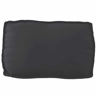 Palletkussen Voor Rugleuning 70 X 40 X 12 Cm Oxford Stof Zwart
