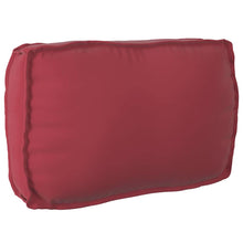 Palletkussen Voor Rugleuning 70 X 40 X 12 Cm Wijnrood