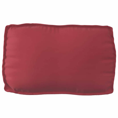 Palletkussen Voor Rugleuning 70 X 40 X 12 Cm Wijnrood