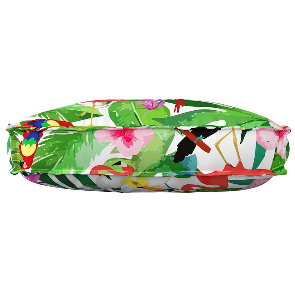 Palletkussen voor rugleuning Bloemen Multikleur 70 x 40 x 12 cm