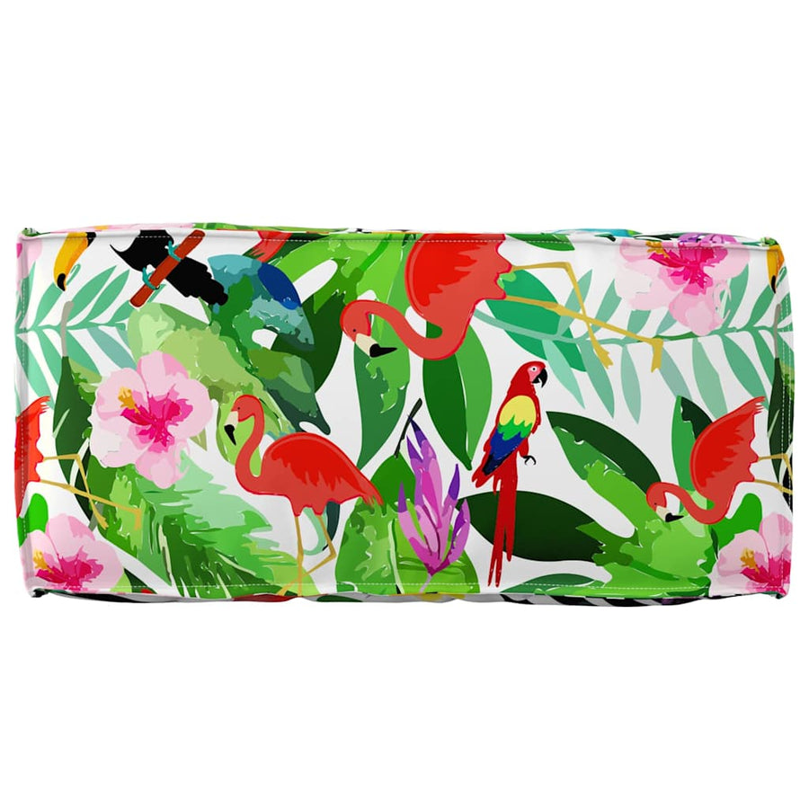 Palletkussen voor rugleuning Bloemen Multikleur 80 x 40 x 12 cm