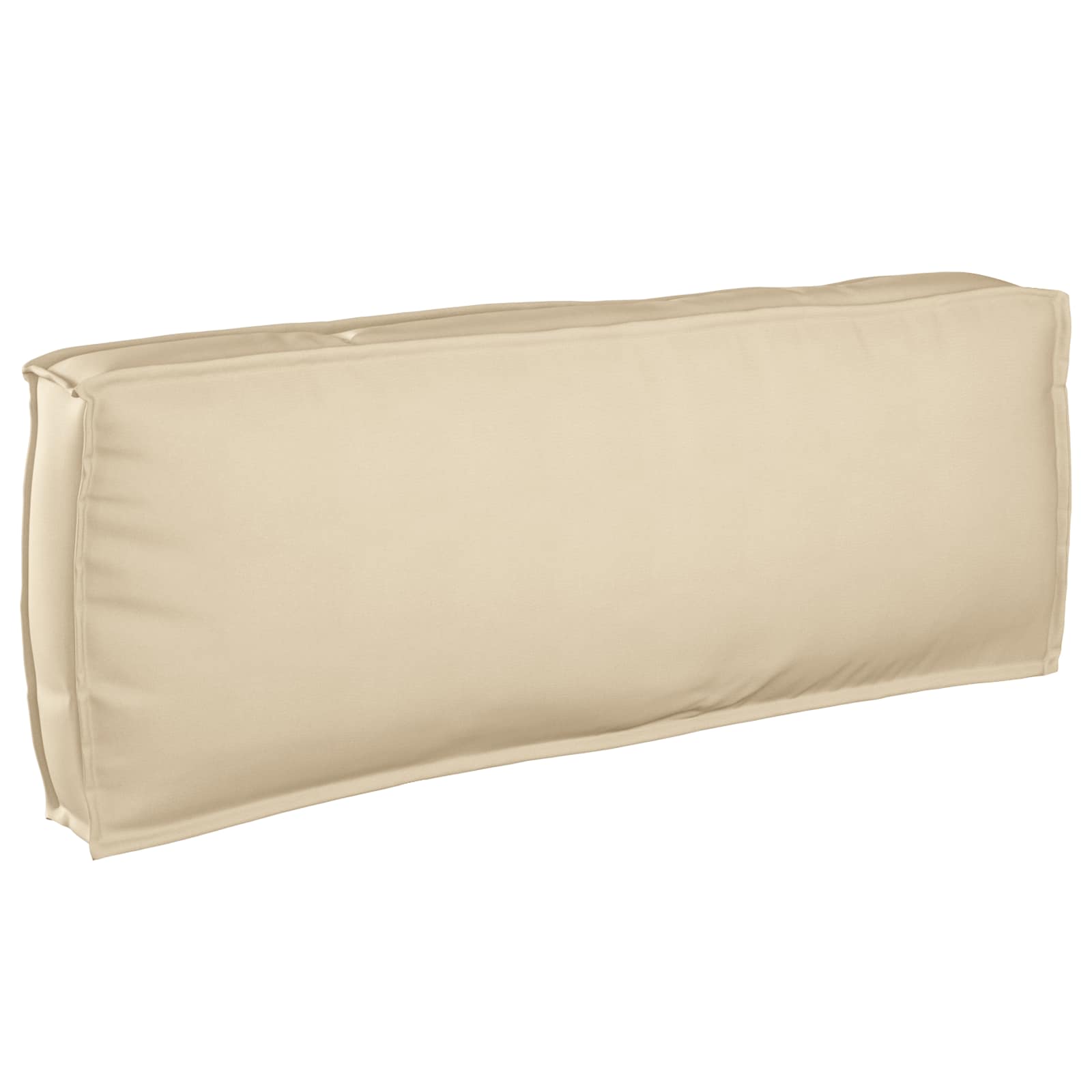Kussen Beige 120 x 40 x 12 cm Oxford Stof