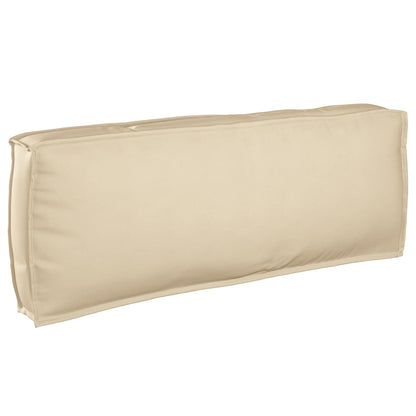 Kussen Beige 120 x 40 x 12 cm Oxford Stof