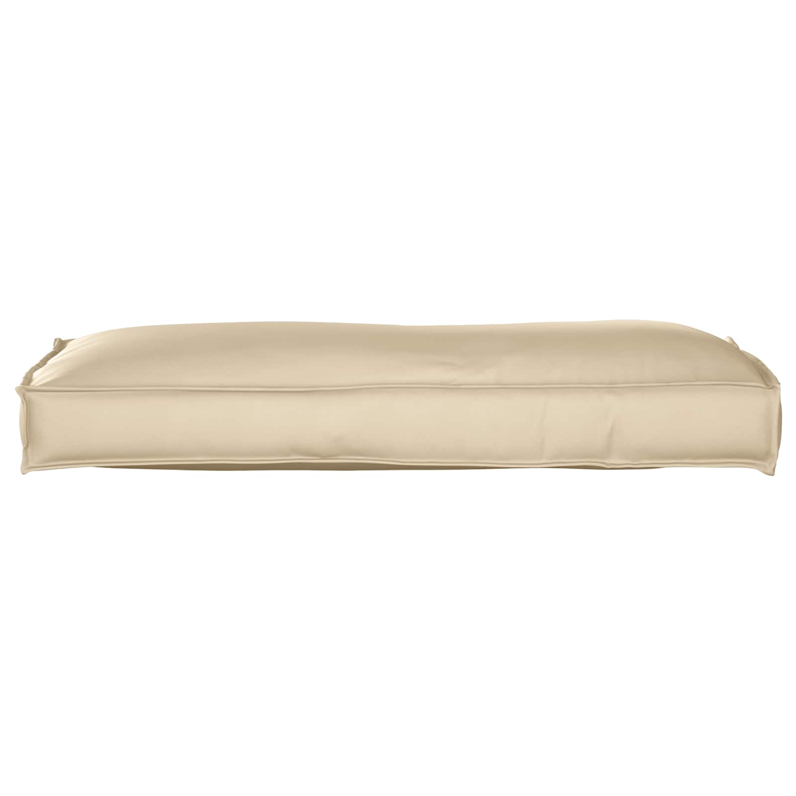 Kussen Beige 120 x 40 x 12 cm Oxford Stof