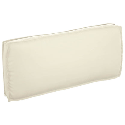 Kussen Crème 120 x 50 x 12 cm Oxford Stof